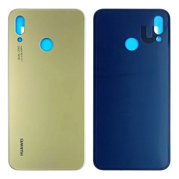 Задняя крышка Huawei P20 Lite 2018 ANE-LX1, ANE-LX2, ANE-LX3, ANE-LX2J золотая Оригинал