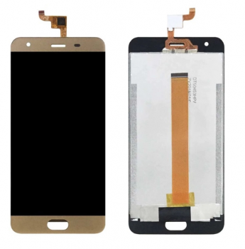 Дисплей (Экран) (LCD) Oukitel K4000, K4000 Lite с сенсором золотой Оригинал