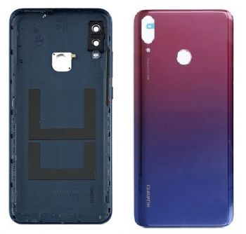 Задняя крышка Huawei Y9 2019 JKM-LX1, JKM-LX2, JKM-LX3, JKM-AL00, JKM-TL00 фиолетовая