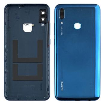 Задняя крышка Huawei P Smart 2019 POT-LX1, POT-LX3, POT-L21 синяя Оригинал