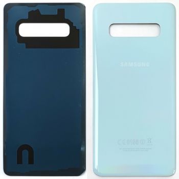 Задняя крышка Samsung G975 (SM-G975F, SM-G975F/DS) Galaxy S10 Plus белая Оригинал