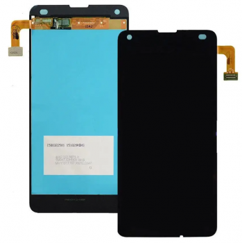 Дисплей (Экран) (LCD) Microsoft Nokia 550 Lumia Lumia с сенсором чёрный Оригинал