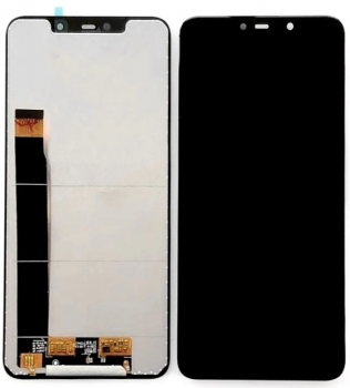 Дисплей (Экран) Oukitel C22 с тачскрином (сенсором) черный Оригинал