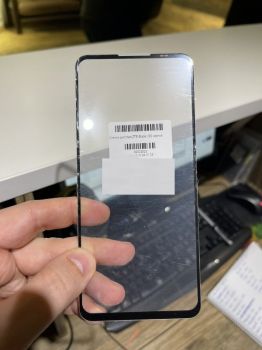 Cтекло дисплея ZTE Blade V30 9030 черное Оригинал