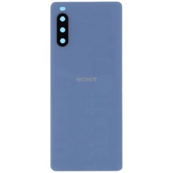 Задняя крышка Sony Xperia 10 III XQ-BT52 синяя Оригинал