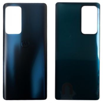 Задняя крышка Motorola XT2153, XT2153-1 Edge 20 Pro синяя Midnight Blue Оригинал