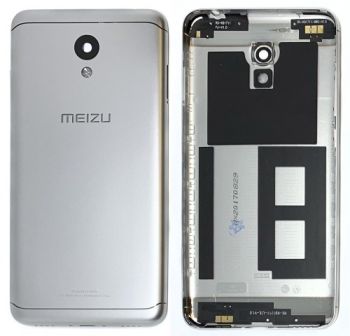Задняя крышка Meizu M6 (M711H/ M711M/ M711Q), серебристая, оригинал