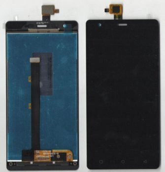 Дисплей (Экран) (LCD) Nomi i506 Shine с сенсором чёрный