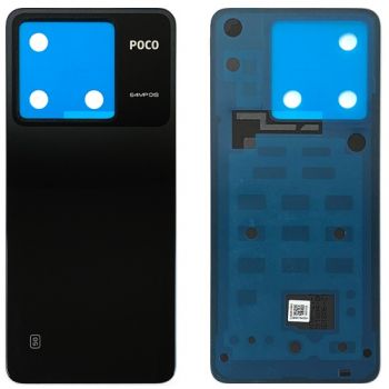 Задняя крышка Xiaomi Poco X6 5G 23122PCD1G черная Оригинал