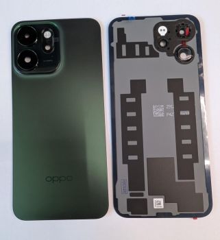 Задняя крышка Oppo Reno 14F, Reno 14FS CPH2743 зеленая Оригинал