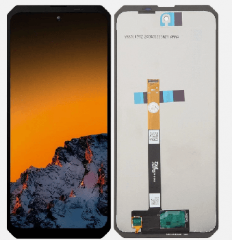 Дисплей (Экран) Blackview BV8100 с тачскрином (сенсором) черный Оригинал