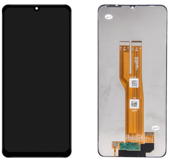 Дисплей (Экран) Samsung A075 (SM-A075F, SM-A075F/DS, SM-A075B, SM-A075B/DS) Galaxy A07 с тачскрином (сенсором) черный Оригинал