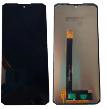 Дисплей (Экран) Doogee S200, S200X, S200 Plus, S200 Max, S200 Ultra с тачскрином (сенсором) черный Оригинал
