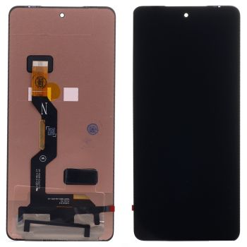 Дисплей (Экран) Motorola XT2527, XT2527-2 Moto G86, XT2527-7 G86 Power с тачскрином (сенсором) черный Оригинал