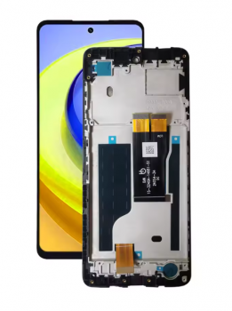 Дисплей (Экран) ZTE Nubia Music Z2353 с тачскрином (сенсором) черный с рамкой Оригинал