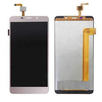 Дисплей (Экран) (LCD) Leagoo M8, M8 Pro с сенсором золотой Оригинал