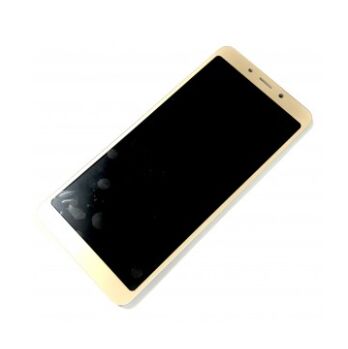 Дисплей (Экран) Xiaomi Redmi 6 M1804C3DG, Redmi 6A M1804C3CG с тачскрином (сенсором) золотой с рамкой Оригинал