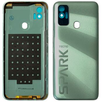 Задняя крышка Tecno Spark 7 KF6n зеленая Оригинал