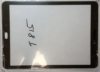 Cтекло дисплея Samsung T810, T815, T819 (SM-T810, SM-T815, SM-T819) Galaxy Tab S2 9.7 черное Оригинал