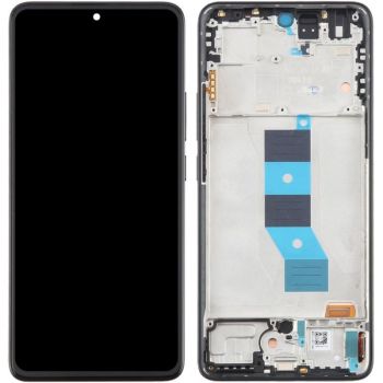 Дисплей (Экран) Xiaomi Redmi Note 14 5G 24094RAD4G. Poco M7 Pro 5G 2409FPCC4G, 2409FPCC4I с тачскрином (сенсором) черный с рамкой Оригинал