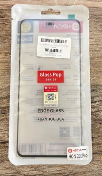 Cтекло дисплея Huawei Honor 200 Pro ELP-NX9, ELP-AN00 черное Оригинал