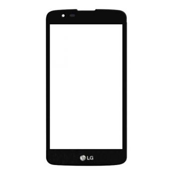Cтекло дисплея LG K330 K7 (M1), MS330 K7, LS675 Tribute 5 чёрное Оригинал