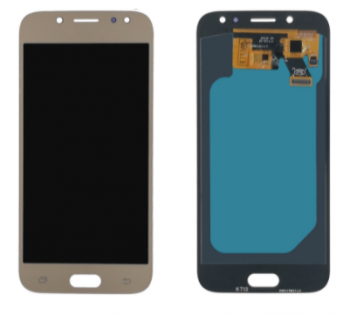 Дисплей (Экран) Samsung J530 (SM-J530F, SM-J530F/DS) Galaxy J5 2017 с тачскрином (сенсором) золотой OLED