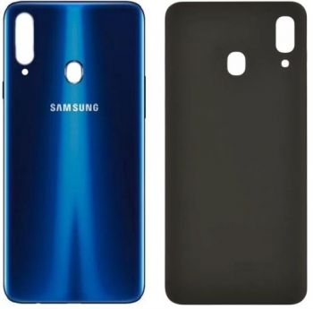 Задняя крышка Samsung A207 (SM-A207F, SM-A207F/DS) Galaxy A20s синяя