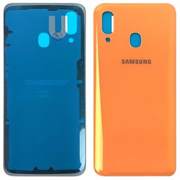 Задняя крышка Samsung A405 (SM-A405F) Galaxy A40 2019 коралловая Оригинал