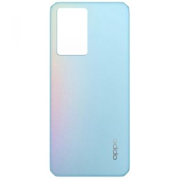Задняя крышка Oppo A57s CPH2385 голубая Оригинал
