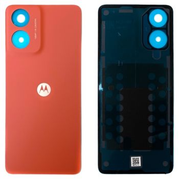 Задняя крышка Motorola XT2421, XT2421-8 Moto G04s оранжевая Оригинал
