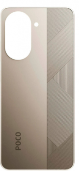 Задняя крышка Xiaomi Poco C71 25028PC03I, 25028PC03G золотая Оригинал