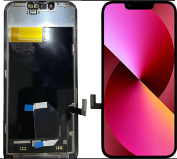 Дисплей (Экран) Apple iPhone 13 A2633, A2482, A2631, A2634, A2635 с тачскрином (сенсором) черный Оригинал