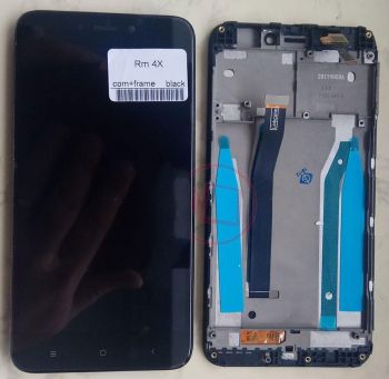 Дисплей (Экран) (LCD) Xiaomi Redmi 4X с сенсором чёрный + рамка