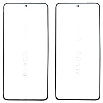 Cтекло дисплея Xiaomi Poco F7 Pro 24117RK2CG, Poco F7 Ultra 24122RKC7G черное Оригинал