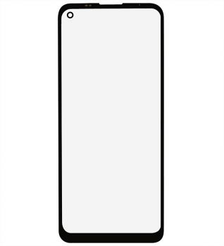 Cтекло дисплея Motorola XT2091, XT2091-3, XT2091-4 Moto G9 Power черное Оригинал