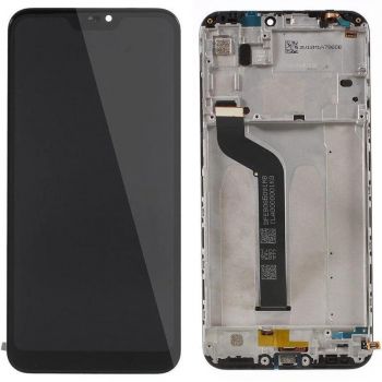 Дисплей (Экран) (LCD) Xiaomi Mi A2 Lite, Redmi 6 Pro с сенсором черный + рамка