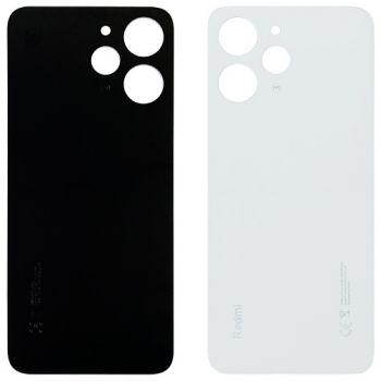 Задняя крышка Xiaomi Redmi 12 23053RN02A, 23053RN02Y серебристая Оригинал