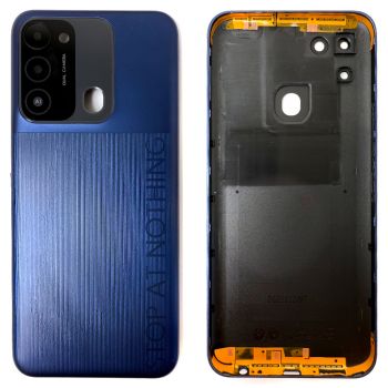 Задняя крышка Tecno Spark Go 2022 KG5, KG5h, KG5m синяя Оригинал