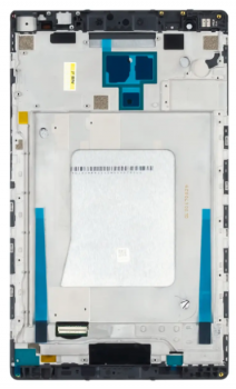 Дисплей (Экран) Lenovo TB-8704X, TB-8704N, TB-8704F Tab 4 Plus 8.0 с тачскрином (сенсором) черный с рамкой Оригинал