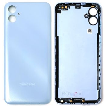 Задняя крышка Samsung A042 (SM-A042F, SM-A042F/DS) Galaxy A04e голубая Оригинал