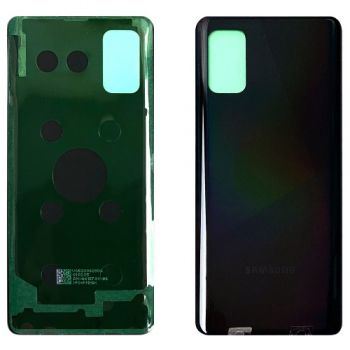Задняя крышка Samsung A415 (SM-A415F, SM-A415F/DSN) Galaxy A41 черная Оригинал