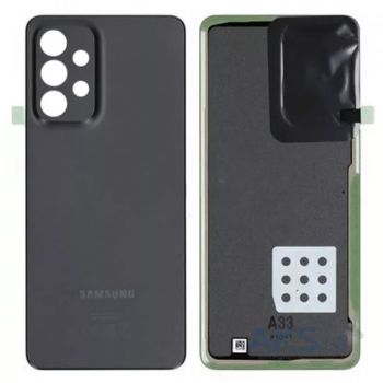 Задняя крышка Samsung A336 (SM-A336B, SM-A336B/DS) Galaxy A33 5G черная Оригинал