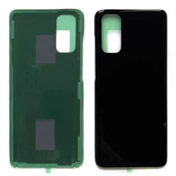 Задняя крышка Samsung G980, G981 (SM-G980F, SM-G980F/DS, SM-G981F, SM-G981F/DS) Galaxy S20 2020 черная Оригинал