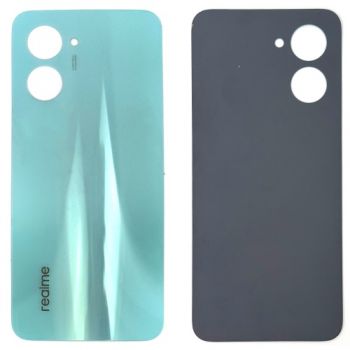 Задняя крышка Realme C33 RMX3624, RMX3627 голубая Оригинал