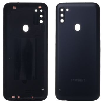 Задняя крышка Samsung M115 (SM-M115F, SM-M115F/DSN) Galaxy M11 черная Оригинал