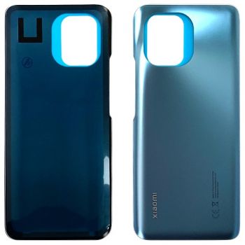Задняя крышка Xiaomi Mi11 M2011K2G, M2011K2C голубая