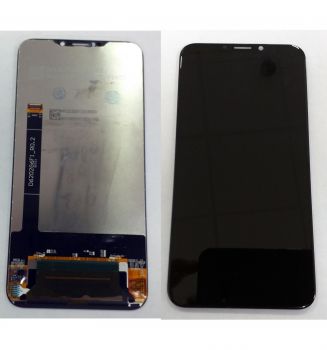 Дисплей (Экран) Meizu X8 M852Q, M852H с тачскрином (сенсором) черный