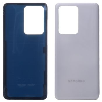Задняя крышка Samsung G988 (SM-G988B, SM-G988B/DS) Galaxy S20 Ultra белая Оригинал