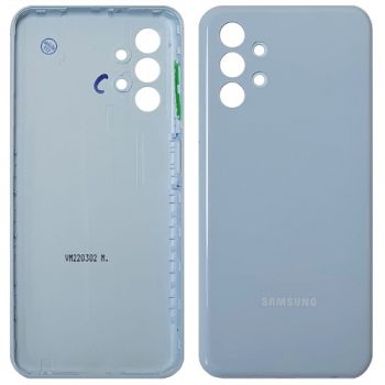 Задняя крышка Samsung A137 (SM-A137F, SM-A137F/DS) Galaxy A13 голубая Оригинал